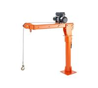 SucceBuy Grue électrique de camion de ramassage, capacité de 2200 lbs, pivotant à 360°, treuil de 6000 lbs, pliable pour le levage sur le chantier et en usine