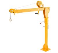 Grue pour Camionnette-Duoku-Capacité de 1 100 lb-Treuil Manuel-Palan à Flèche en Acier Pliable-pour le Levage de Marchandises