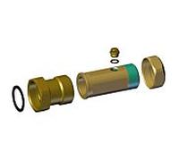 Grünbeck softliQ insert 185000020000 avec point de vaccination G 2000 /4, pour Delta-p 11/4"