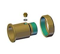 Grünbeck softliQ insert 185000030000 avec point de vaccination G 2000 /4, pour Delta-p 11/2"