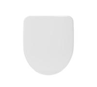 Grünblatt Abattant de WC compatible avec Geberit Renova Nr. 1 avec système d'abaissement automatique et amovible pour le nettoyage - Matériau : Duroplast - Blanc