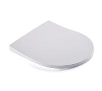 Grünblatt Abattant Toilette de WC Premium 515232 Abattant de Toilette compatible avec Geberit Keramag icon Duroplast avec système d'abaissement automatique amovible pour le nettoyage