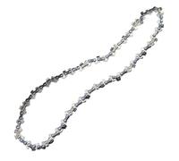 GRÜNTEK Chaîne de Remplacement pour Tronçonneuse sans Fil, 4 Chaines 15,2 cm (6") - Pas 1/4" LP, 18 Dents, Chaîne Tronçonneuse Compatible Mini scie electrique, Mini Tronçonneuse
