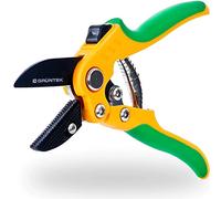 GRÜNTEK Sécateur de Jardin Cisaille à enclume STAR 220mm. Coupe Branche Ø