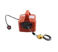 Grues et palans de remorquage Grue portative de treuil puissance grue électrique avec la télécommande capacité 500KG hauteur levage maximale 7.6M 1500W(A 220V)