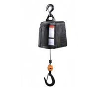 Grues et palans de remorquage Nouveau palan électrique Portable treuil télécommande sans fil 220V petite grue décoration de la maison levage(Black,25M-100KG)