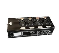 Gruita 1 Rallonge de Câble Audio XLR 3 Broches à 4 Canaux et sur Réseau, Prolongateur de Signal Réseau DMX512, Installation Facile et