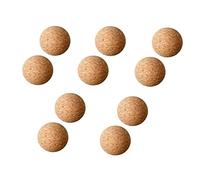 Gruita 10Pcs Bouchon de Vin en Boule de LièGe en Bois, Bouchon de Boule de LièGe pour ce Remplacement de la Bouteille de Carafe de DéCanteur de Vin 2,4 Pouces/ 6,1 Cm