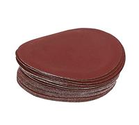 Gruita 30PCS 5pouces 125mm Disque de papier de verre rond Feuilles de sable Grain 320/400/600/800/1000/1500 Disque de poncage a crochet et a boucle pour grains de ponceuse