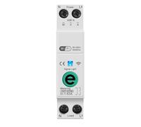 Gruita Interrupteur Intelligent WIFI Compteur D'Énergie Compteur KWh Disjoncteur Minuterie Relais 1P+ N 63A 110V 220V Protection de Maison Intelligente