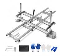 Gruminette pour tronçonneuse, scierie mobile en aluminium avec rail de guidage, pour sciage de planches de bois, menuisiers et charpentiers
