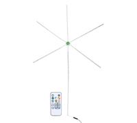 Grundig Bande LED feu d'artifice - Éclairage RVB avec 126 LED - Bande à intensité variable avec 6 modes de couleur - Lumières avec 4 effets et télécommande - USB-A