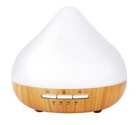 Grundig Diffuseur Huiles Essentielles 300ml - Humidificateur d'air Électrique avec LED et Minuterie - Diffuseur pour Huiles Essentielles sans Fil - Blanc