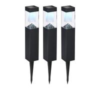 GRUNDIG Éclairage solaire de jardin 1 pièce - Lampe de jardin avec pic de sol - Lumière LED extérieure