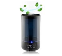 Grundig Humidificateur et diffuseur d'arômes 4,3L - Diffuseur d'huiles essentielles - Humidificateur avec hygromètre et minuterie - Pièces de 15 à 35m2 - avec veilleuse - Noir