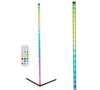 Grundig Lampadaire LED RGB 140 cm - Barre LED sur Pied et Lumière RGBW - INCL. Télécommande et Capteur de Musique