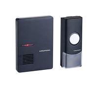 Grundig Radio - Cloche de Porte - 3 Lame Options - Sonnettes - LED Clignotant avec Télécommande avec 36 Tons