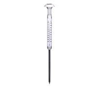 Grundig Thermomètre Solaire Extérieur Jardin - Thermomètre extérieur jardin Lamp