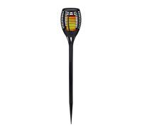 Grundig Torche Solaire - Lampe Solaire Extérieur Flamme LED - Éclairage Extérieu