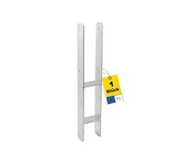 GRUNDLINE Support de poteau d'ancrage en H 9 x 9 - Ancrage de poteau - Support de poteau à sceller dans le béton - Pied de support - Chaussure de poutre - Support de poteau - Connecteur en bois