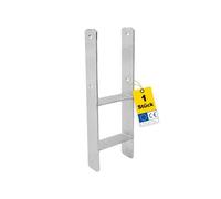 Support de pied de colonne type H acier 141x600x6mm