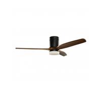 Grunkel - Ventilateur plafonnier 132cm Diameter Donker Hout - Ventilateurs de plafond