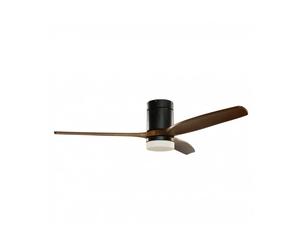 Grunkel - Ventilateur plafonnier 132cm Diameter Donker Hout - Ventilateurs de plafond