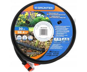Gruntek Tuyau d'arrosage goutte à goutte suintant 15,24 m