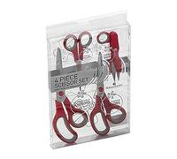 Grunwerg 4 pièces Ensemble de ciseaux 98104rg