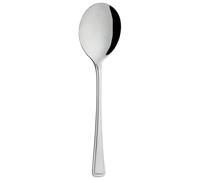 Grunwerg Parish Collection Harley SUSHLR Couverts - Lot de 12 cuillères à Soupe en Acier Inoxydable 18/0 de Haute qualité - 2.5mm, Fini Miroir, Silver, 2,5mm