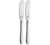 Grunwerg Windsor Carded Couteau à beurre, acier inoxydable 18/0 (Lot de 2)
