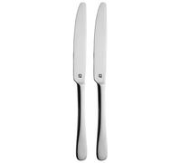 Grunwerg Windsor Carded Couteaux de table, acier inoxydable 18/0, lot de 2