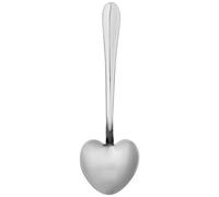 Grunwerg Windsor Carded Ensemble de 4 cuillères à dessert en forme de cœur, acier inoxydable 18/0