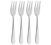Grunwerg Windsor Carded Ensemble de 4 fourchettes à pâtisserie, acier inoxydable