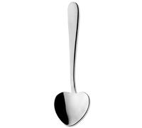 Grunwerg Windsor Carded Ensemble de cuillères à café en forme de cœur, acier inoxydable 18/0