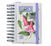 Grupo Erik - Agenda Annuel 2024 Botanical | Agenda Journalier, Petit Format 11,4 x 16 cm, Fournitures de Bureau
