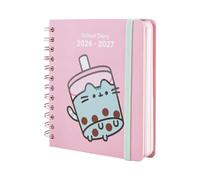 Grupo Erik | Agenda Kawaii 2026 2027 Pusheen - Journalier | Agenda chat 1 Jour par page, du CP au CM2, Agenda Scolaire 2026 2027 Fille