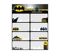 Grupo Erik Autocollants Batman | Étiquettes autocollantes pour nourriture, cadeaux et école | Marchandises Batman
