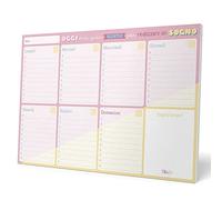 Grupo Erik - Bloc Notes A4 Carouge Blue&Pink, Semainier | Sous-Main Bureau, Planner Hebdomadaire | Papeterie de Bureau, To Do List, Blocs Mémo, Fournitures Scolaires, Version Italienne