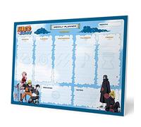 Grupo Erik - Bloc Notes A4 Semainier Naruto | Sous-Main Bureau, Planner Hebdomadaire | Papeterie de Bureau Anime, To Do List, Blocs Mémo, Fournitures Scolaires