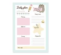 Grupo Erik - Bloc Notes A5 Pusheen, Planning Journalier | Daily Planner, To Do List, Papeterie de Bureau, Planificateur, Blocs Mémo, Fournitures Scolaires
