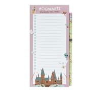 Grupo Erik - Bloc-notes Magnétique Harry Potter | Liste de courses magnétique frigo avec crayon de papier | Feuilles détachables 10 x 21 cm, to-do list bloc note