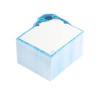 Grupo Erik | Bloc-Notes Memo Disney Stitch | 400 Feuillets | Cube memo Disney 400 feuillets 7,5 x 7,5 cm | Bande adhésive repositionnable | Bloc-notes bureau