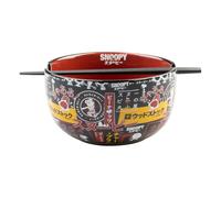 Grupo Erik - Bol Ramen Kawaii Snoopy | 0,9L avec Baguettes | Objet Kawaii japonais
