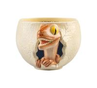 Grupo Erik | Bol XXL Céramique Jurassic Park 800 ml | Cadeau Original | Bol à Céréales Grande Capacité | Vaisselle Originale, Relief 3D, Cadeau Fan Dinosaure à Offrir