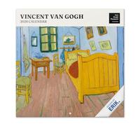 Grupo Erik - Calendrier 2026 Mural Van Gogh - Calendrier Mural 2026 Mensuel │ Idee Cadeau : Calendriers Muraux │ De Janvier à Décembre : Espace pour notes et Illustrations décoratives Art (30x60 cm)