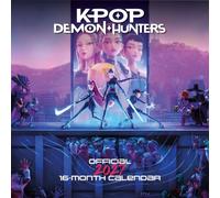 Grupo Erik | Calendrier 2027 KPop Demon Hunters, Calendrier Mural Mensuel, De Janvier à Décembre 2027 - 30 x 60 cm