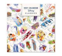 Grupo Erik | Calendrier 2027 Mural Classiques Disney, Calendrier Enfant | Calendrier Mensuel 2027 - De Janvier à Décembre 2027 - 30 x 60 cm - Multilingue avec Français inclus - Grandes Cases