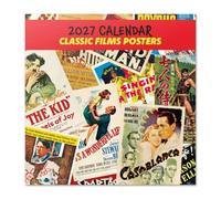Grupo Erik | Calendrier 2027 Mural Classiques du Cinéma, Calendrier Mensuel | Calendrier 2027 Cinéma De Janvier à Décembre 2027 - 30 x 60 cm - Multilingue avec Français inclus - Mini Poster Inclus