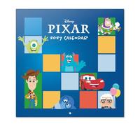 Grupo Erik | Calendrier 2027 Mural Disney Pixar, Calendrier 2027 Enfant | Calendrier Mensuel 2027 De Janvier à Décembre 2027 - 30 x 60 cm - Multilingue avec Français inclus - Mini Poster Inclus